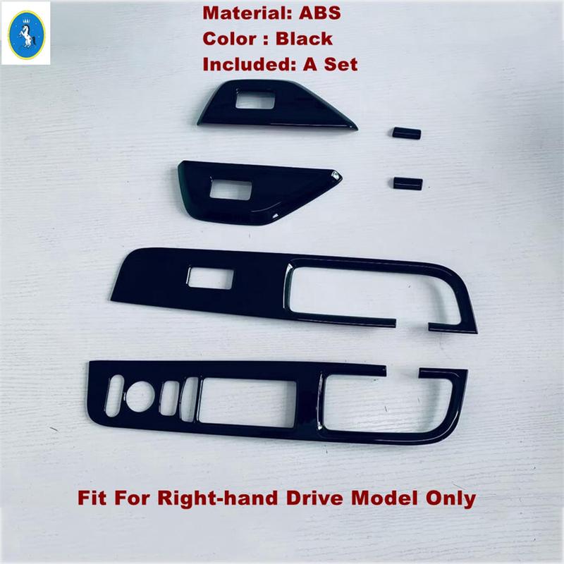 Door Armrest Glass Lift Button / Center Console Gear Box Shift Panel Cover Trim Fit For Honda STEPWGN Car Accessories