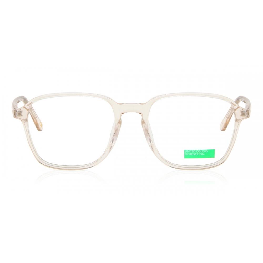 

United Colors Of Benetton 1049 132 Men Eyeglasses Transparent Brown/53