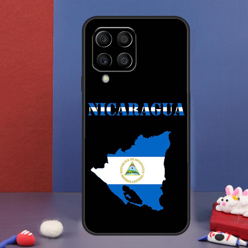 Nicaragua Flag Case For Samsung Galaxy M31 M21 M11 M13 M54 M34 M14 M56 M36 M16 M53 M32 M52 M35 M55 M15 M06