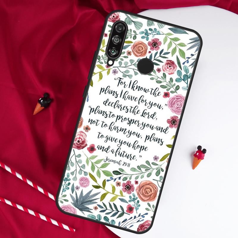 Jesus Bible Christian Religious For Huawei Nova Y90 Y70 Y60 Y72 Y73 Y61 Y91 7i 8i 11i 12i 12s 9 10 SE P20 P30 P40 Lite Case