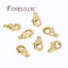 18K Gold Plated Lobster Clasps For Bracelets,Spring Clasps For Jewelry,DIY Jewelry Making Supplies,Connectors Clasp Accessories