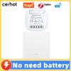 Smart Tuya Zigbee Wireless Light Switch, Self-Powered Kinetic Energy Remote with App Control