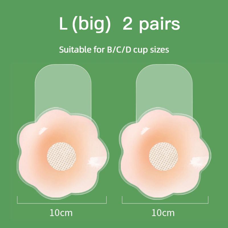 Full Coverage Push Up Bra for Large Chest Women, ABCD Cup Invisible Adhesive Silicone Sticky Bra Strapless Wedding Bra with Lift