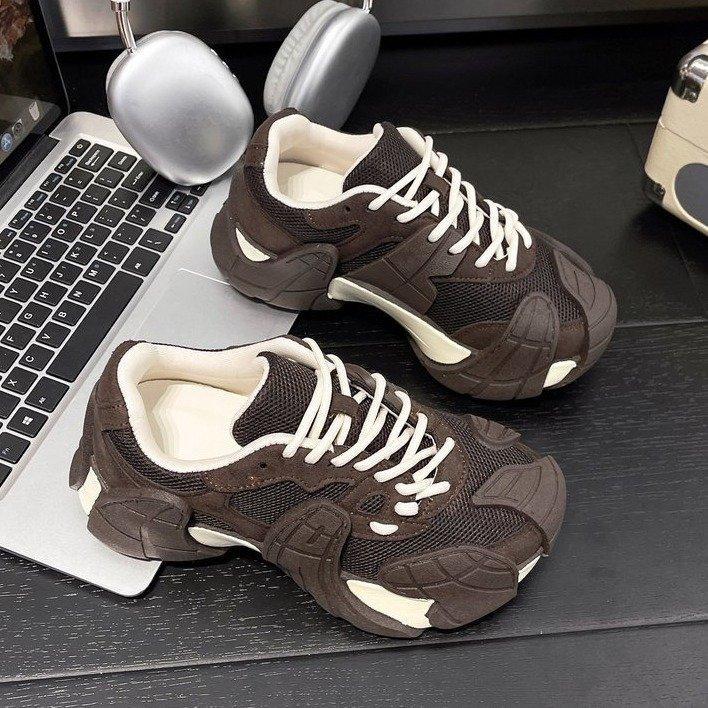 Women's 2025 New Sle Eight-Armed Sea Urchin Breathable Sports Oes Dad Oes Increased Height Casual Oes Outdoor Wind