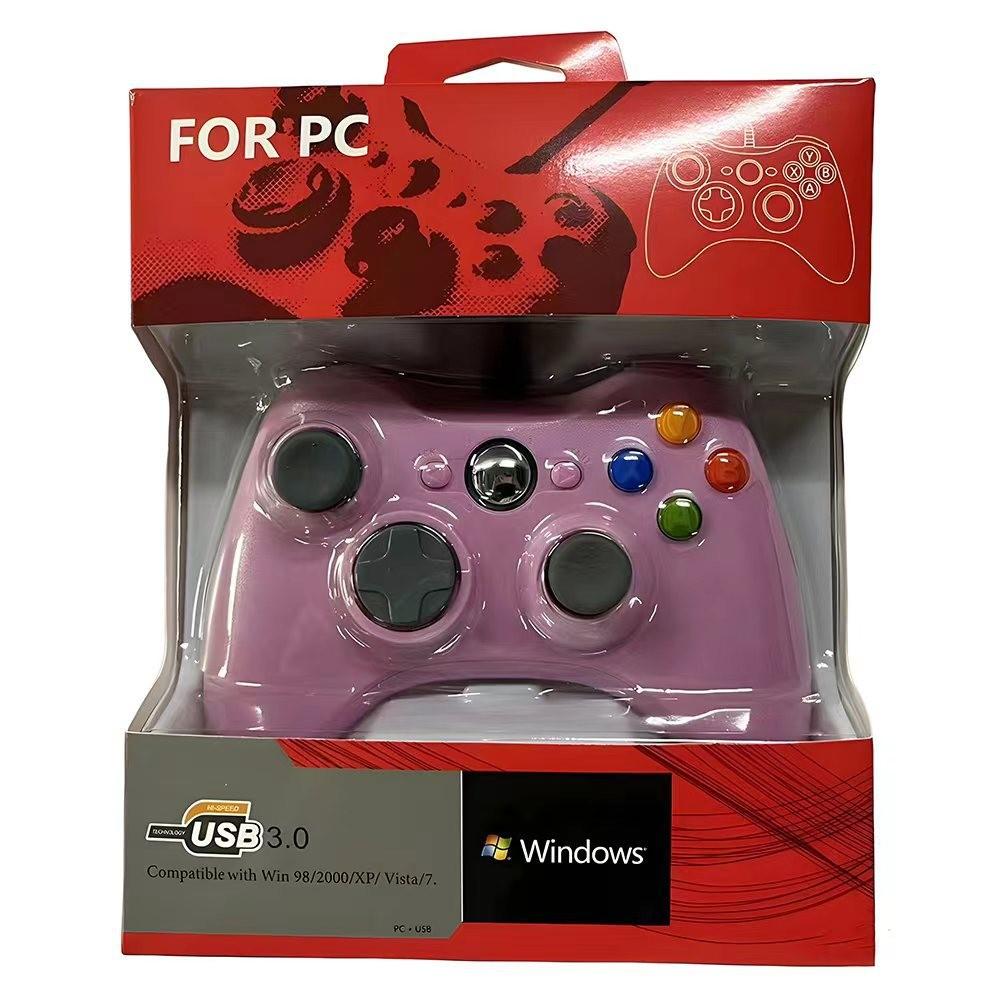 Factory Wholesale Xbox360 Controller For Pc Tv Box Gamepad With Vibration Feature For Steam And Android Tv