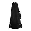 KIWAYA KLC-D-Ten/BK Ukulele Light Case for Tenor Sizes, Holds Two Ukuleles (Durable and Lightweight, with Retractable Shoulder Strap), Black