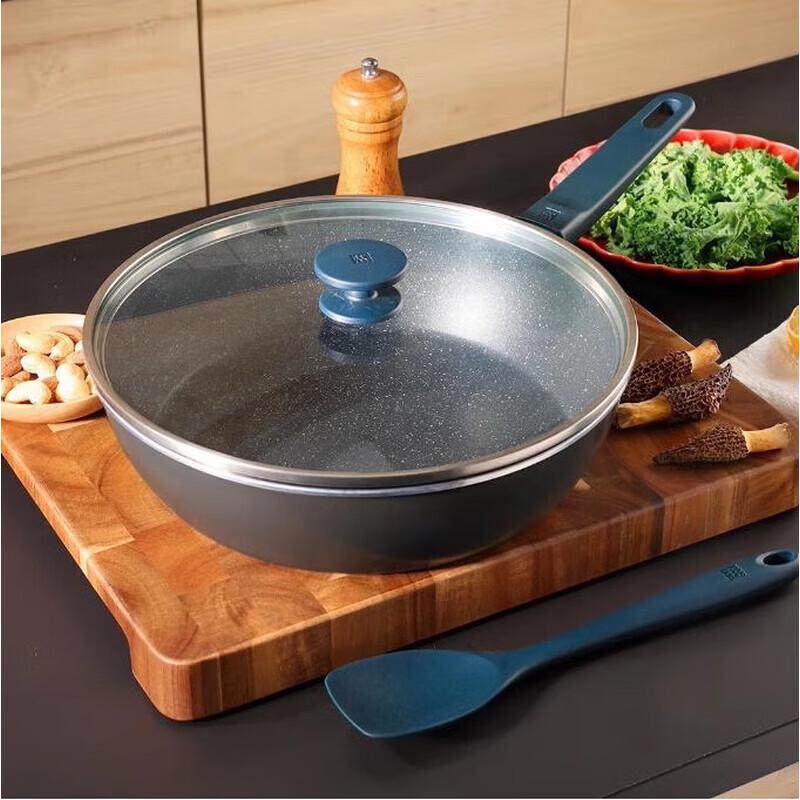 Zwilling Now Marble 24cm Deep Non-stick Frying Pan