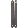 6PCS Leather Material Guitar Neck Strap Tie Black Guitar Strap Lock Headstock Strap Tie  For Guitars