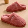 Cozy Indoor Plush Cotton Slippers - Non-Slip, Wear-Resistant, Thick-Soled, Soft, Warm, and Quiet for Men and Women.