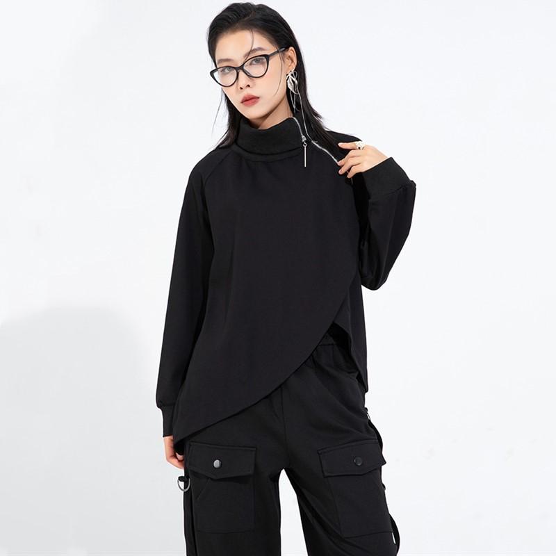 Long Sleeve Oversized Casual Loose Spring Autumn T Shirt Tops Women T-shirt