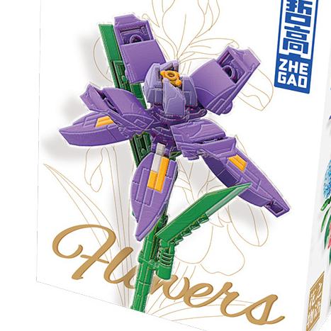Modello Fiore Bouquet Eterno Blocchi da Costruzione Pianta Decorativa Creativa per Scrivania Casa Assemblare Mattoncini Giocattolo Educativo Regali per Bambine Bambini