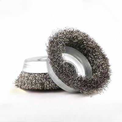 125mm Stainless Steel Bowl-shaped Polishing Grinding Brush For Bulgarian Angle Grinder