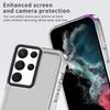 For Samsung Galaxy S22 Ultra 5G Case Slim Transparent PC+TPU Phone Cover