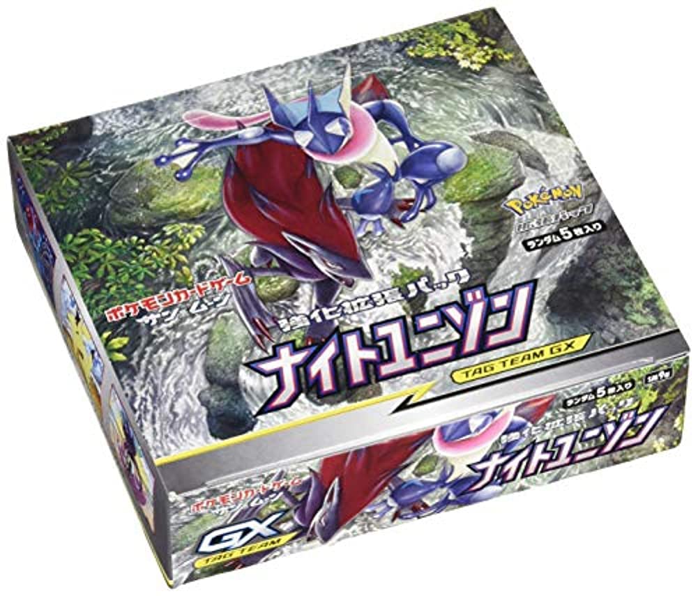 

Карточная игра Pokemon Sun Moon Enhancement Expansion Pack BOX и Night Unison