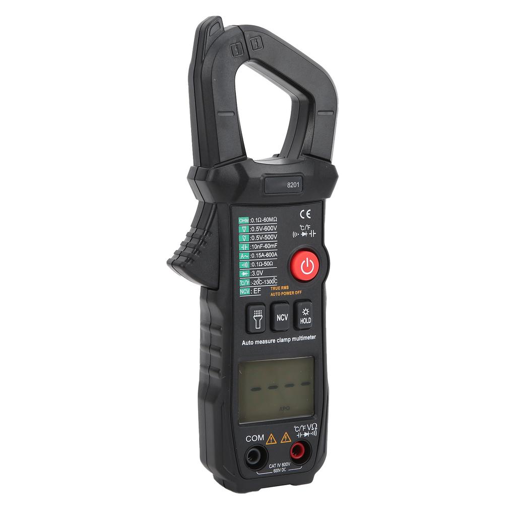 ET8201 600A 600V AC DC Stromzange Intelligente Automatische Erkennung Hohe Genauigkeit Multimeter