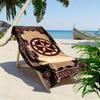Western Texas Star Print Beach Towel, Large Soft Quick Dry Towel for Beach Camping Swimming