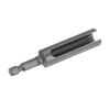 1pc 65/80/100mm Long 10/12/13/14/16/17/19mm Hex Nut Socket Slotted Extension Driver Bit Adapter 1/4" Hex Shank Cr- V