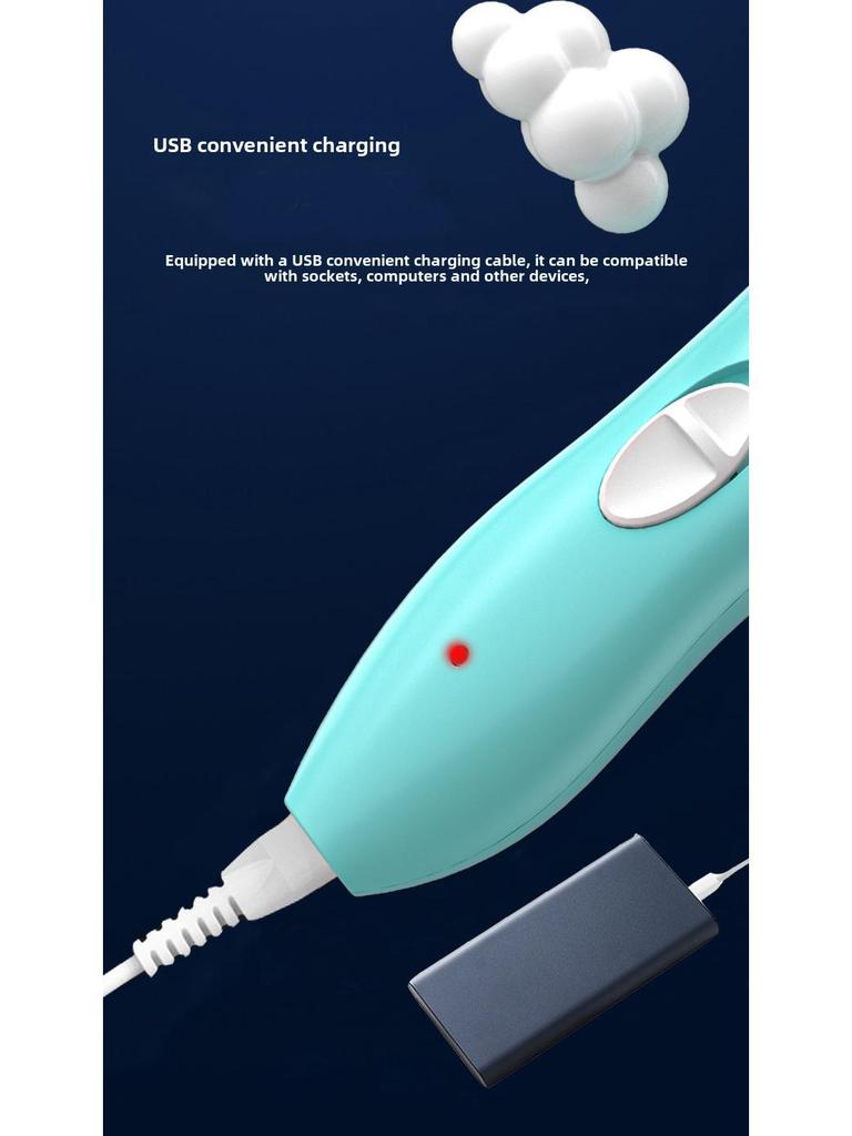 Rechargeable Electric Baby Hair Clipper for Newborns