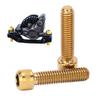 2pcs Bike Stem Screw M6 25mm Extended   Alloy Bike Seatpost Screw for Mountain Road Bike