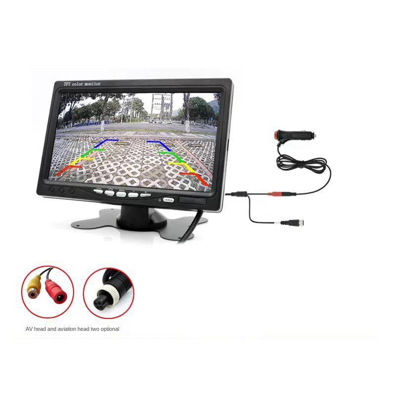 Truck reversing image reversing visual radar HD camera reversing radar 12V24V car truck traffic