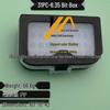 6.35mm Eco-Friendly Multi-Color Electric Screwdriver Bit Holder Box Set