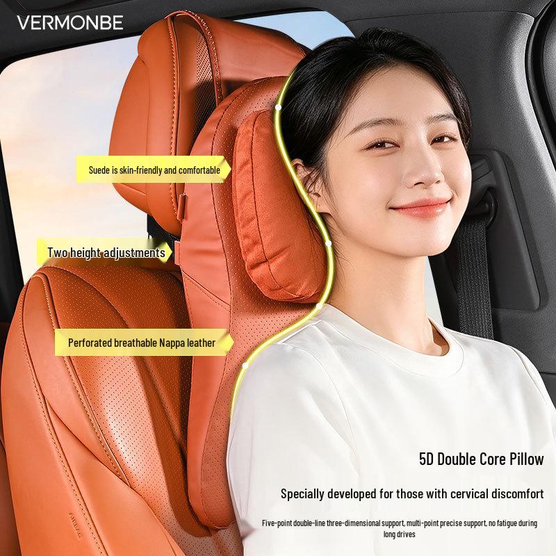MG Car Seat and Neck Pillow: Compatible with MG4, MG5, MG6, MG7, MG4X, and MG ES5 models. Lumbar and neck support cushion.