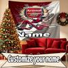 Benutzerdefinierter Name Personalisierte Arsenal F.C Druck Wandteppich, Wandkunst Dekor, Schlafzimmer, Studentenwohnheim, Wohnung, Wohnzimmer, Party-Hintergrund, Geschenk zum Geburtstag