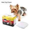 Male Dog Puppy Belly Wraps Diaper Nappy Sanitary Physiological Pants (XS)
