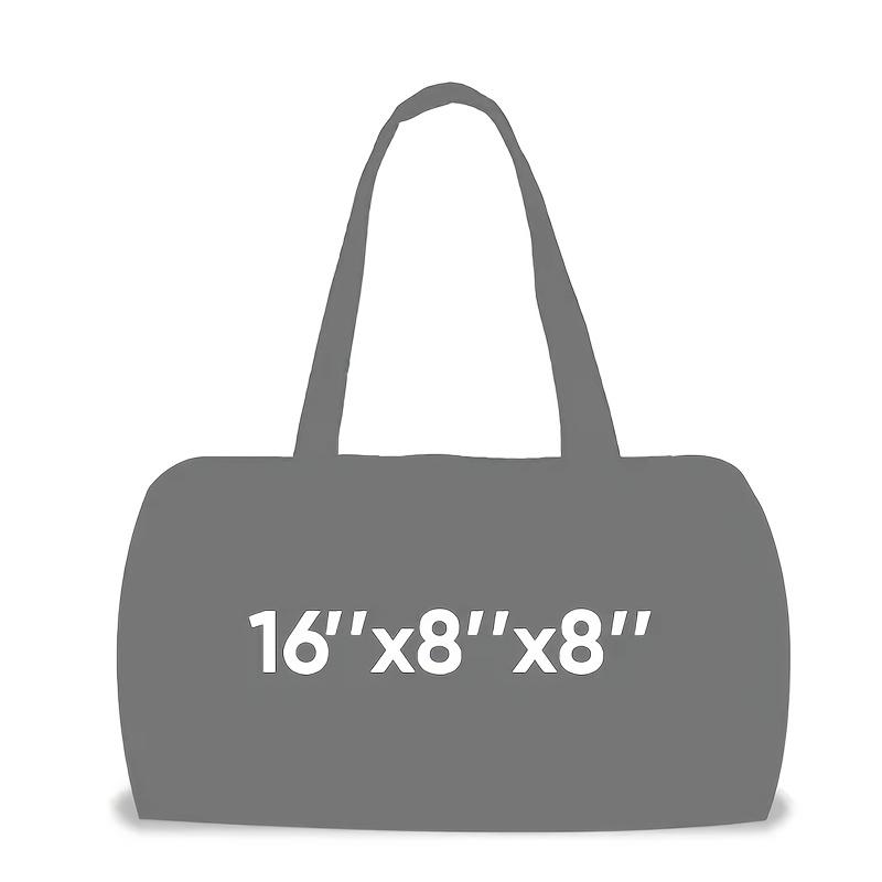 Hand-held Quilted Travel Bag with Meticulous 2D Printed Design Available In Two Sizes Perfect Short Trips Light Travel Quick Shopping The Perfect
