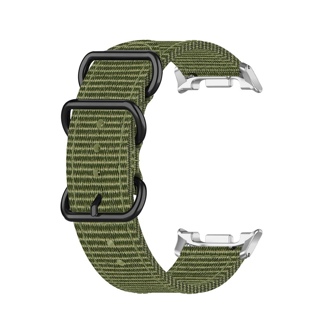 Nylon Strap for Samsung Galaxy Watch 8 40 44mm/Classic 46mm Adjustable Canva Bracelet Watchband for Galaxy Ultra2025 Accessories