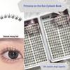Ying Mei Jia Jiejie Sunflower Fluffy White Individual Cluster False Eyelashes - Beginner Korean Style