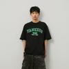 MLB College Style Series T Shirts Unisex Black Crew Neck Moderate Straight Fit 3ATSV0243-50BKS
