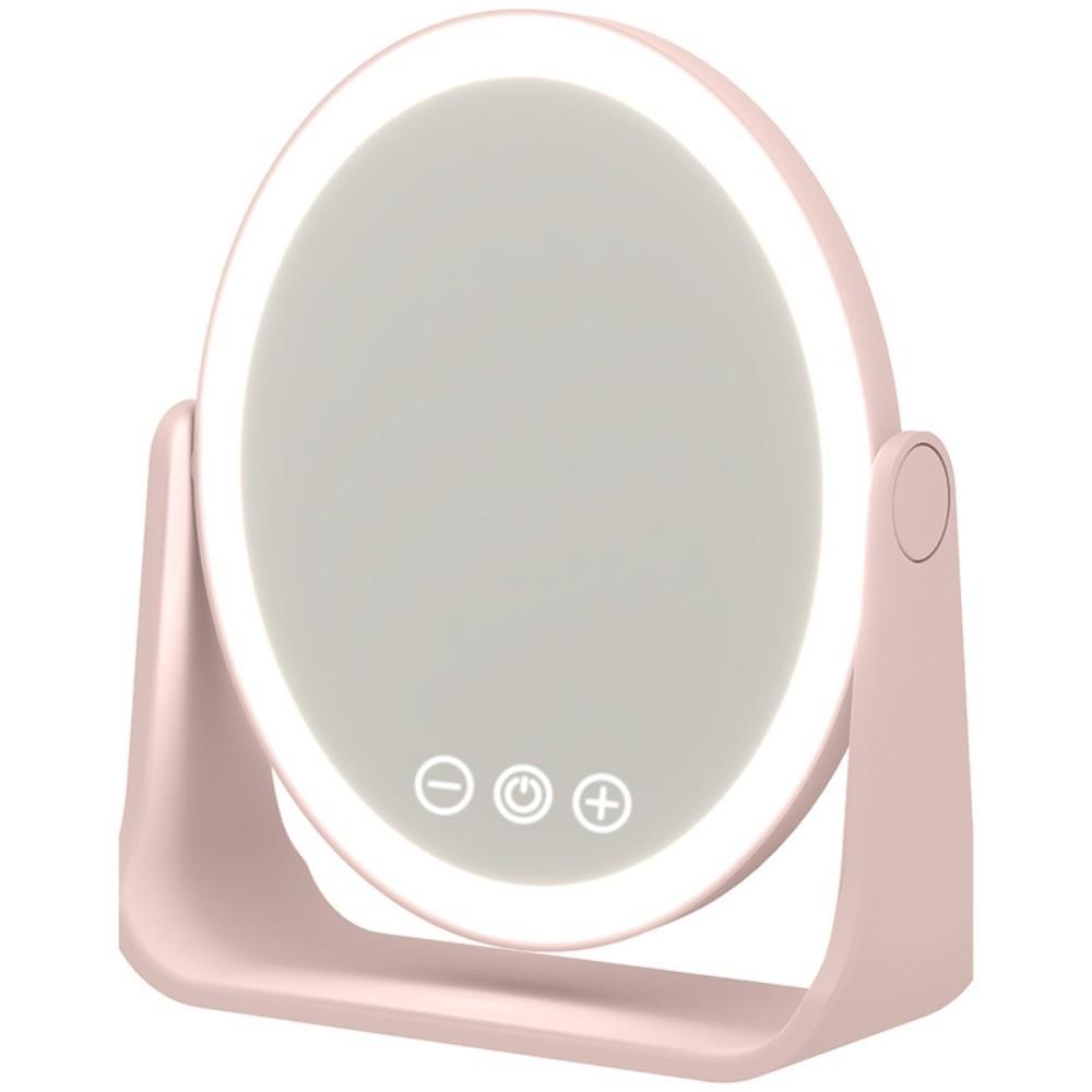 3 Color 5x Magnifying Mirror with Led Smart  Cosmetic Mirrors LED Makeup Mirror  Travel