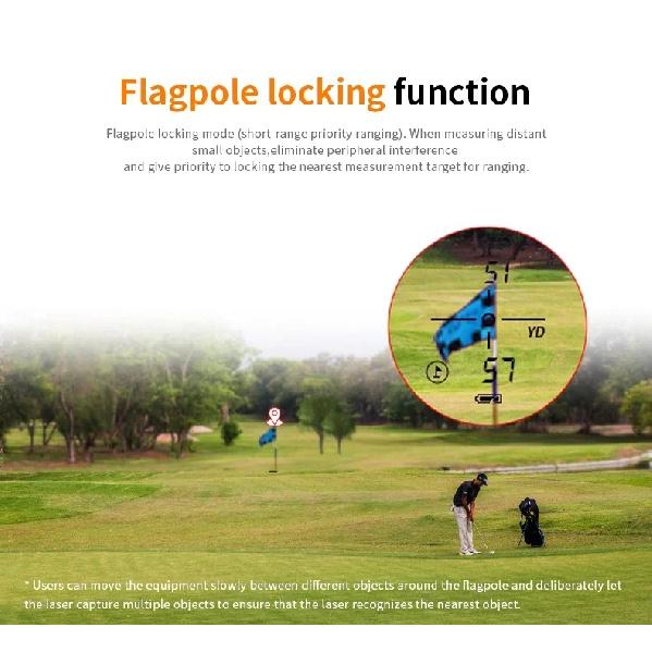 ARTBULL Laser Rangefinder Hunting Outdoor 1200M 650M Golf Rangefinder with Flag-Lock Slope Adjusted Distance Meter
