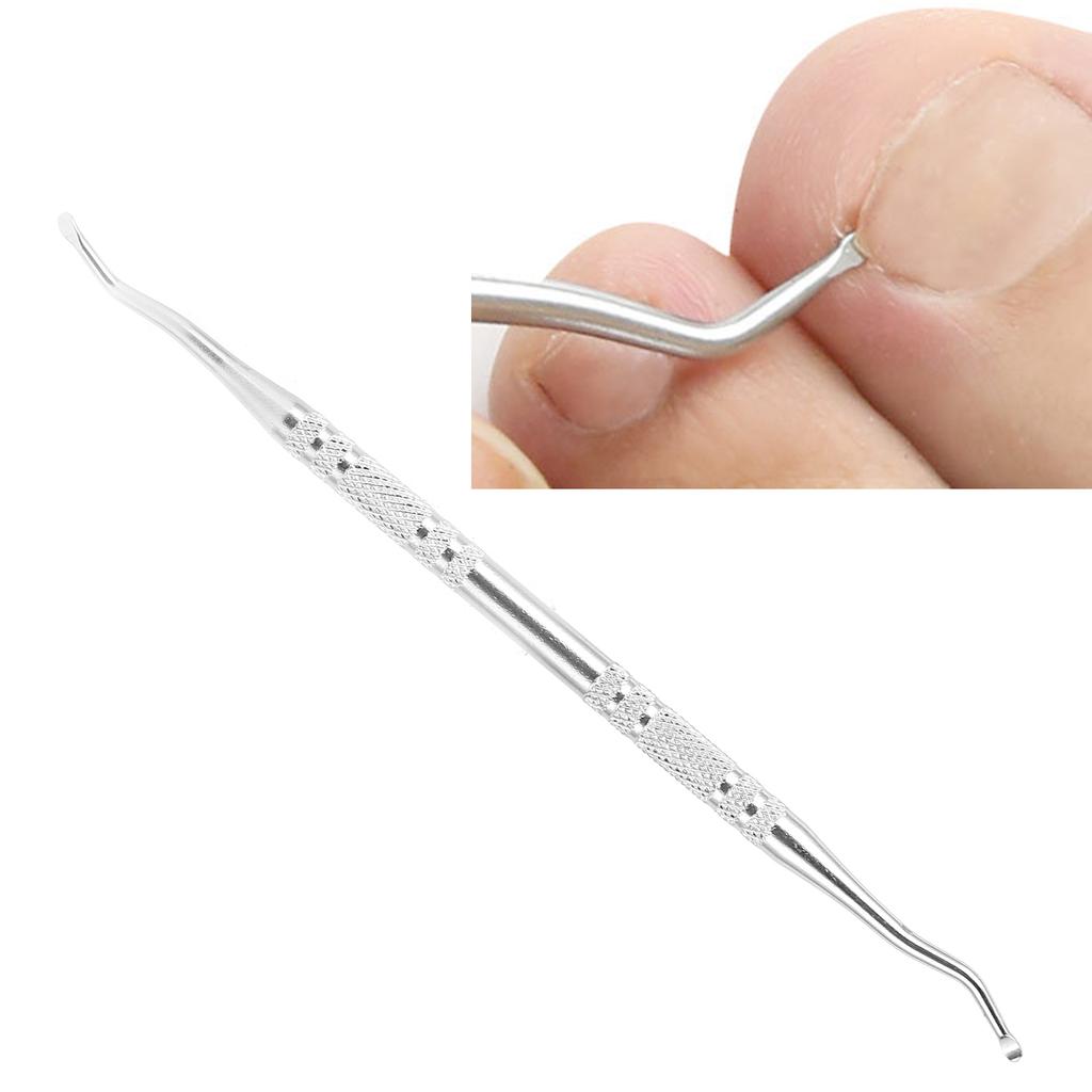 Ingrown Toenail Lifter Double Head Stainless Steel Ingrown Toenail Cleaner Tool