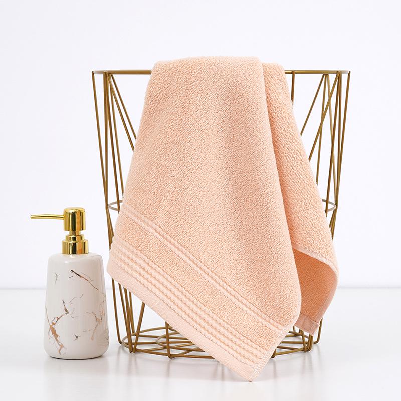 > Mjukt absorberande handduk i 32-trådig ren bomull för hemmet och daglig ansiktstvätt