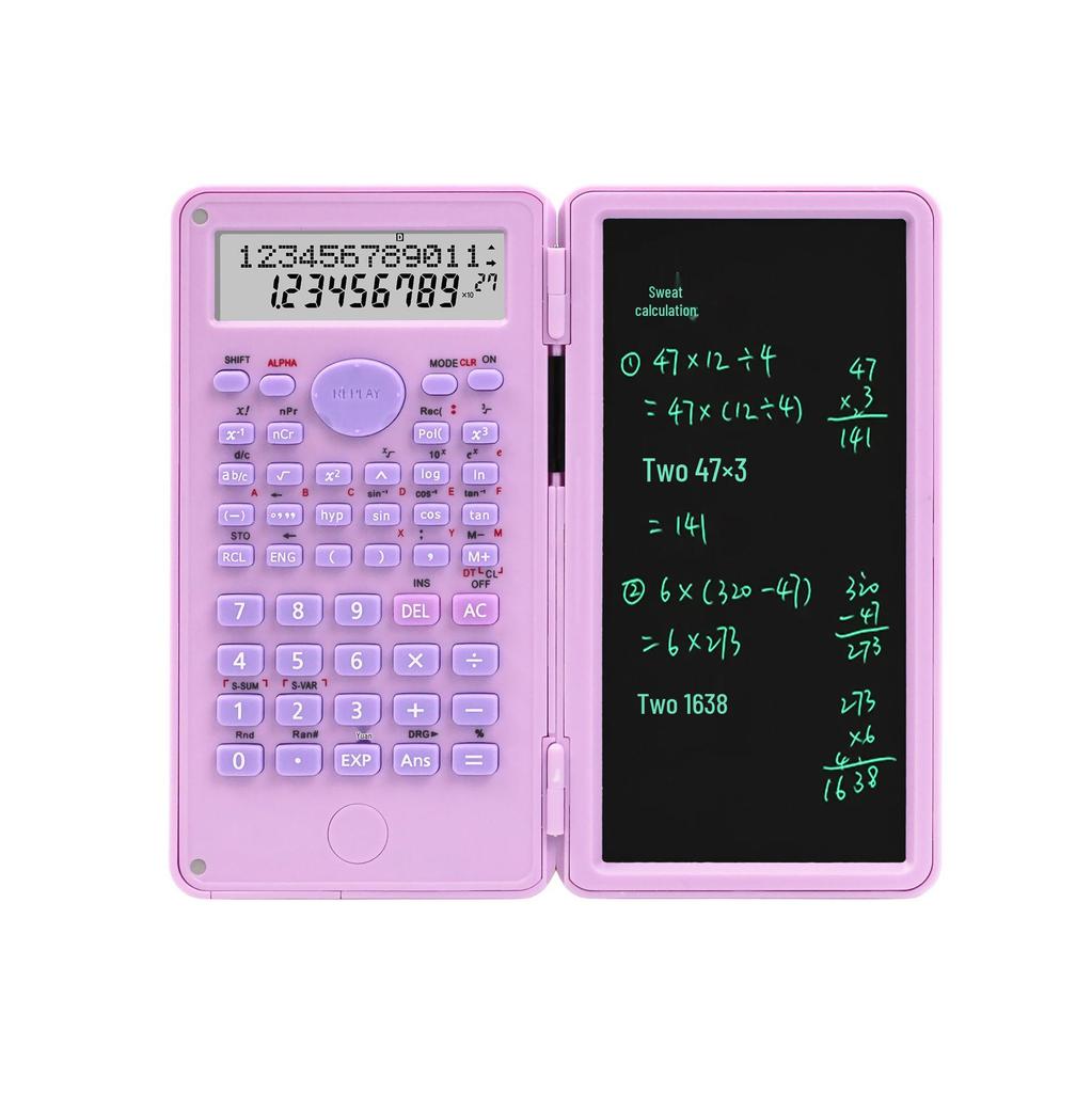 Multifunctional Student Accounting & Writing Board with Built-in Calculator