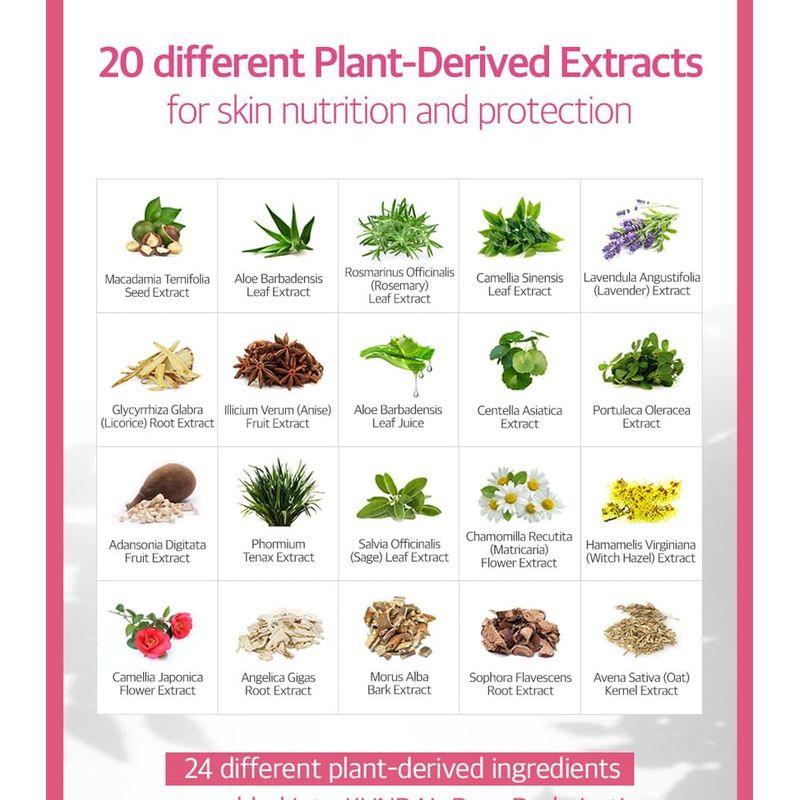 KUNDAL Loção Corporal Hidratante Refrescante Pura Natural de Mel e Macadâmia - 7 Tipos