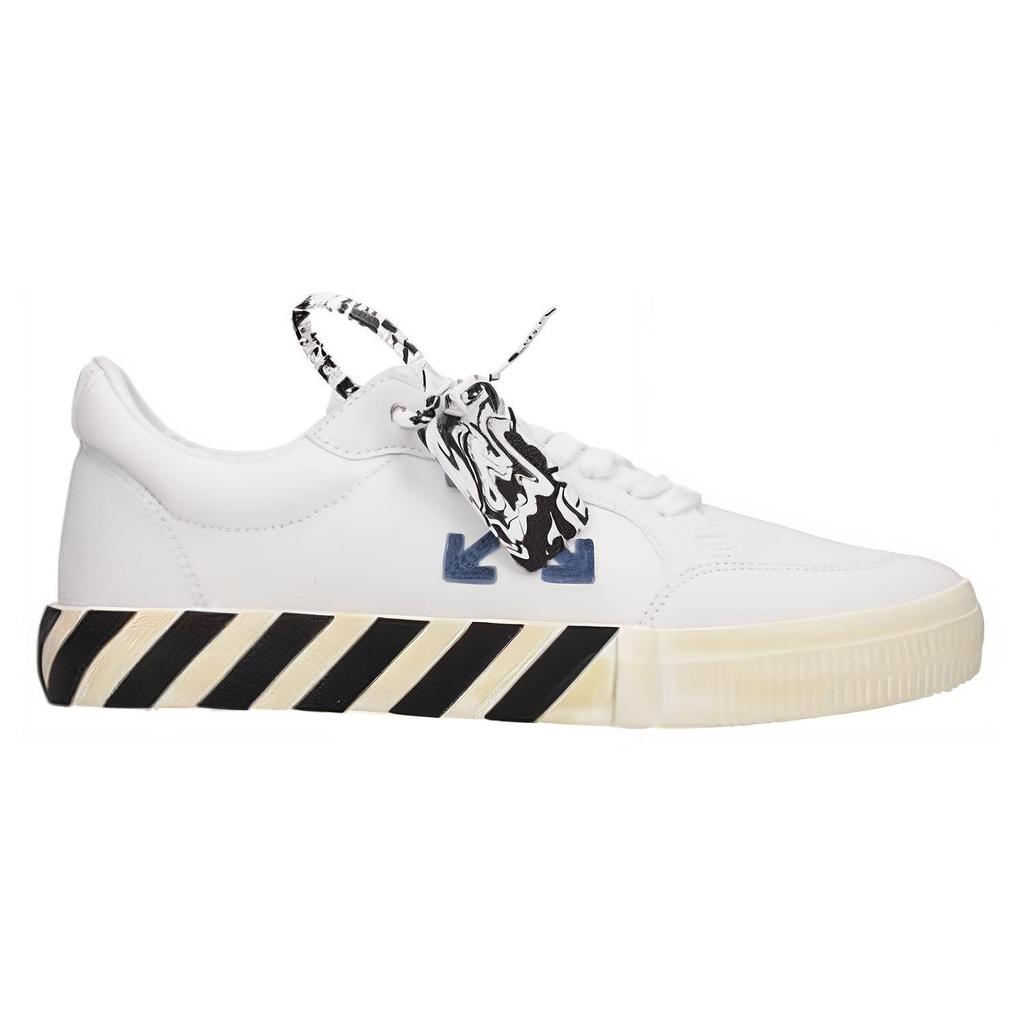 Off-White Vulc Sneaker White Navy Blue 2021 Men Sneakers OMIA085F21FAB001-0146