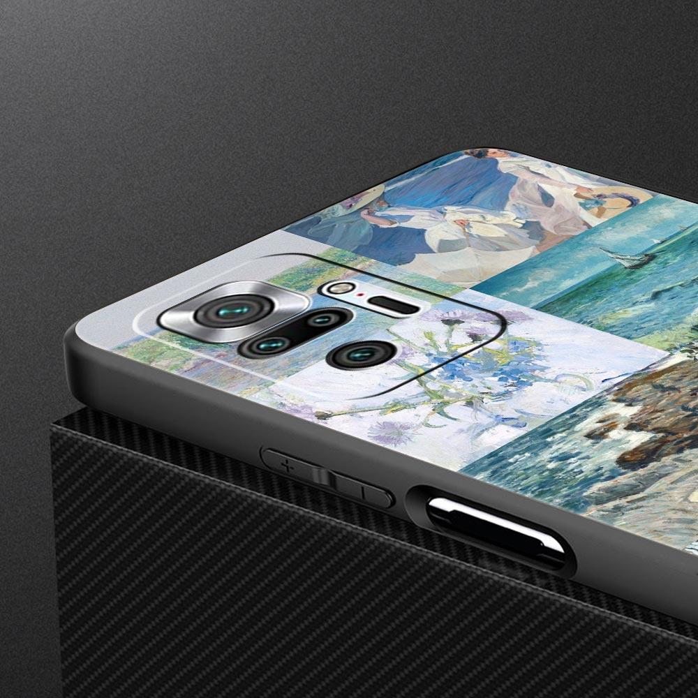 Claude Monet Art Phone Case For Xiaomi Redmi Note 14 13 5G 10 11 12 Pro Plus 4G 14C 13C 12C 10C Black Cover