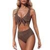 Women's Fashionable Elegant Bow Tie Two-Piece Swimsuit