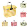 Folding Picnic Thermal Insulated Bag for Food Beer Outdoor Thickened Storage Bags Camping Handbag Water-Proof Lunch Box Basket  Practical Use