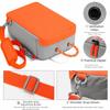 Single Shoulder Portable Shoe Bag Cuboid Shape Nylon Shoe Crossbody Bag  Outdoor