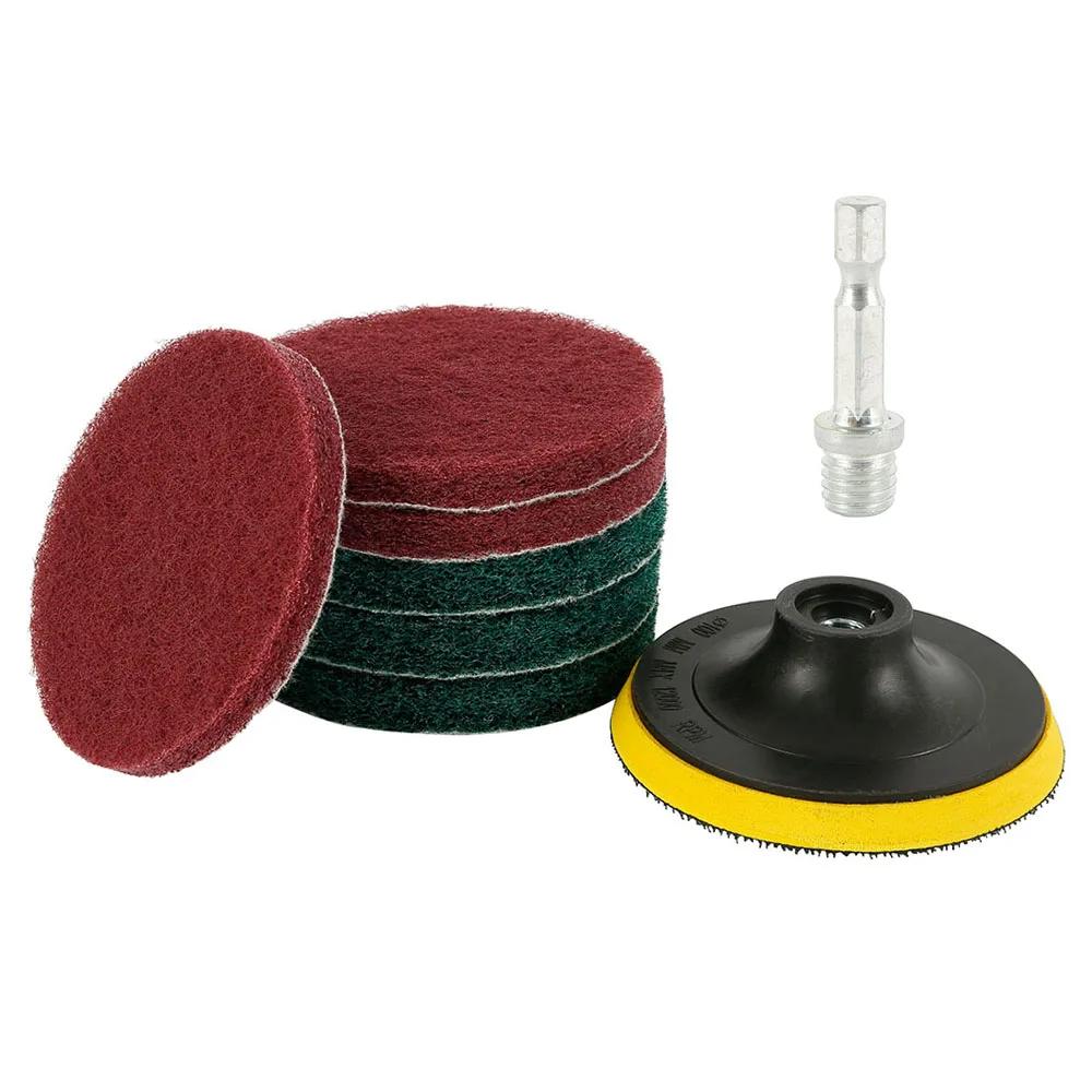 

Электрическая скребковая чистящая насадка вращающийся инструмент фитинг электрическая мягкая дрель насадка набор для чистки стеклянной и каменной плитки для полировальной машины 4 inches