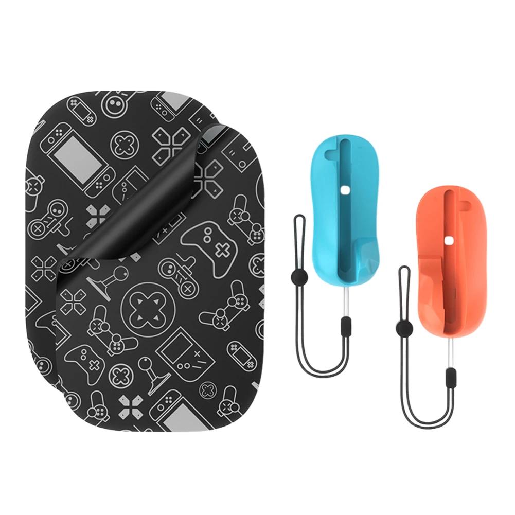 Game Controller Mouse Base with Lanyard Ergonomic Mini Portable Bracket Handle Stand Holder for Switch 2 Joy-Con Controller