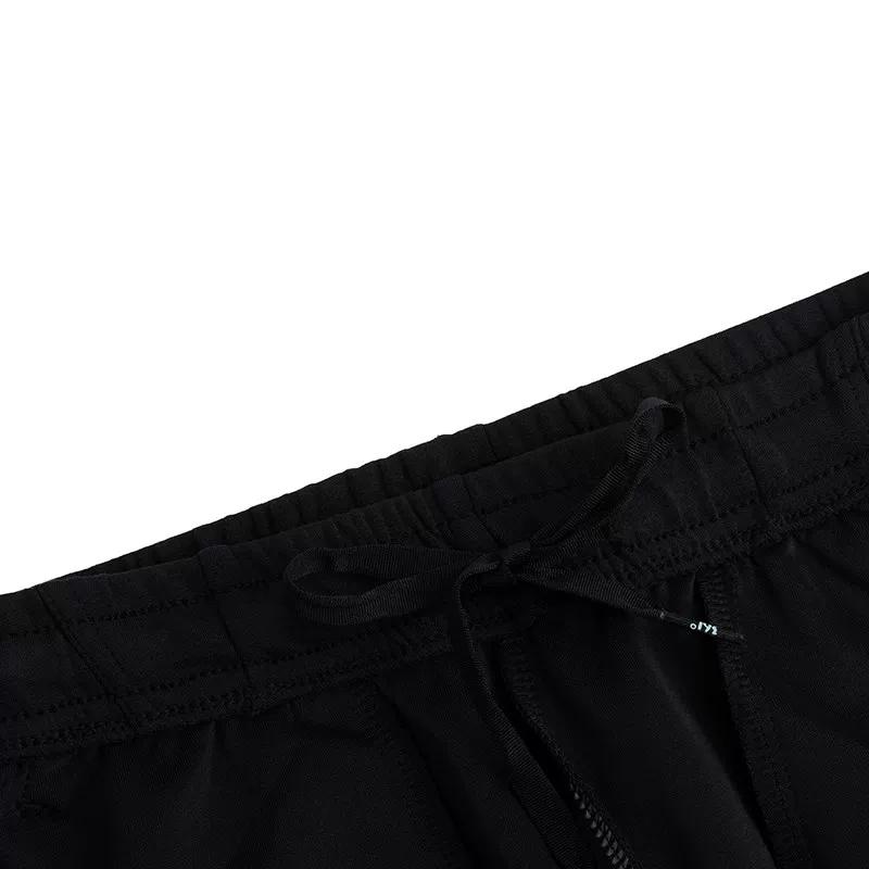 361 Women's Genuine Flared Split Hem Knit Sports Pants for Spring and Autumn, Fashionable Loose Bell-Bottom Pants 4740