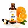 Nuttrel Vitamin C Hautpflege Serum Essence | Feuchtigkeitsspendendes Gesichtsserum mit Hyaluronsäure & Aloe Vera | 30ml
