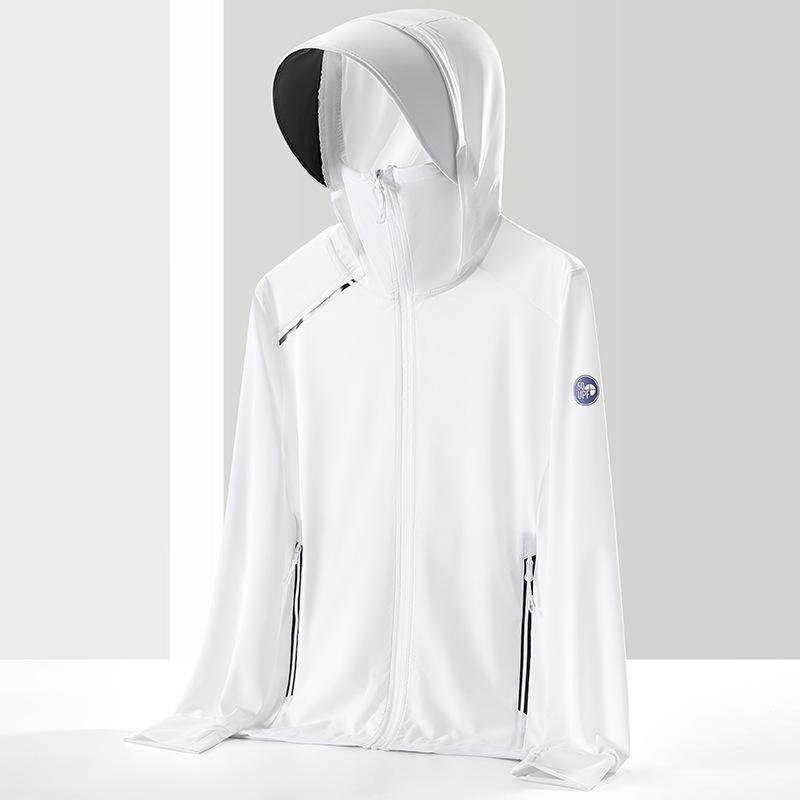 

9905 Защита от УФ-излучения, Солнцезащитная, С длинным рукавом, Летняя одежда для мужчин и женщин L