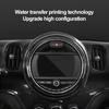 Central Control Screen Outer Ring Decorative Shell For F60 Countryman Car Styling Interior Accessories Plastic Carbon Sticker