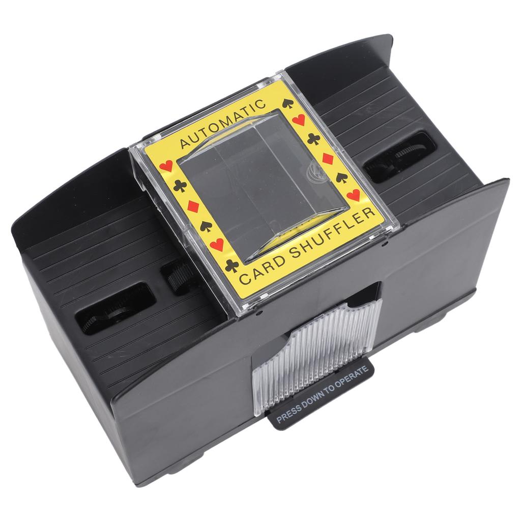 Automatic Card Shuffler 4 Decks of Cards Battery Operated Rapid Shuffling Card Dealer Machine for Home Party Games